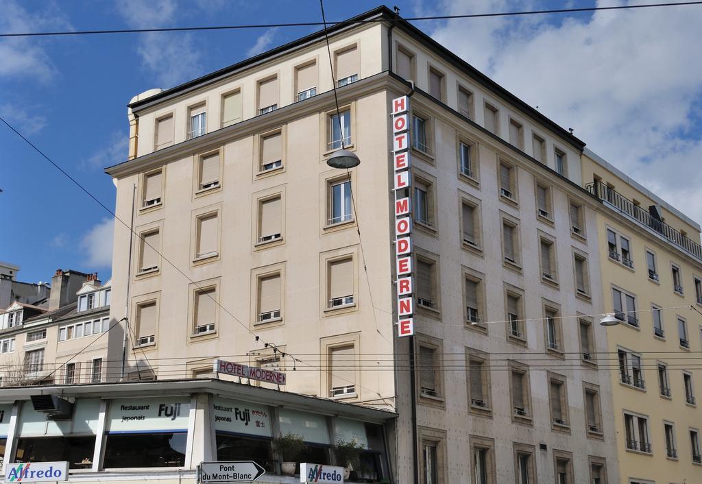 Hotel Moderne Geneva Bagian luar foto